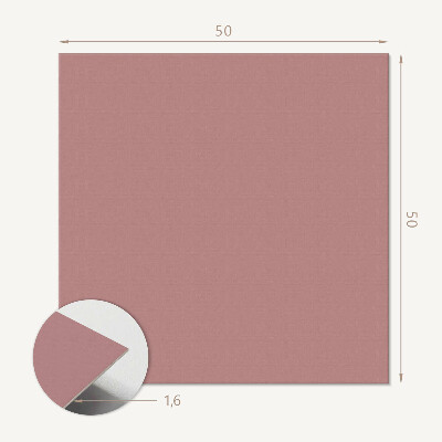 Pvc wall panel square Pink Vibrations