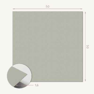 Wall panel square Gray with a hint of green