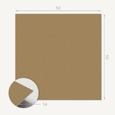 Pvc wall panel square Dark Yellow Inspiration
