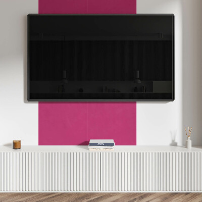 Wall panel square Pink Composition