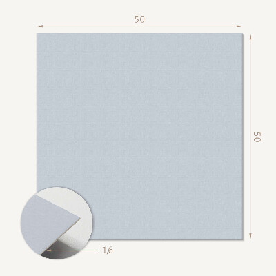 Pvc wall panel square Light Blue Accent in Design
