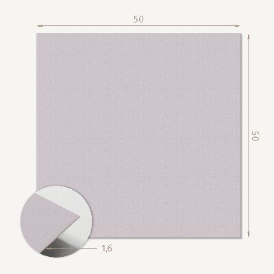 Wall paneling Purple Accent