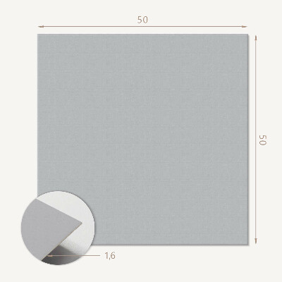 Pvc wall panel square Light gray in style