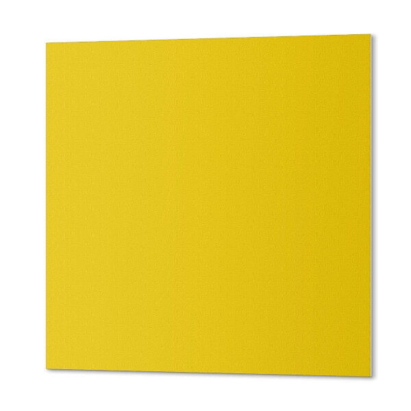 Wall panel square Warm Shade of Yellow