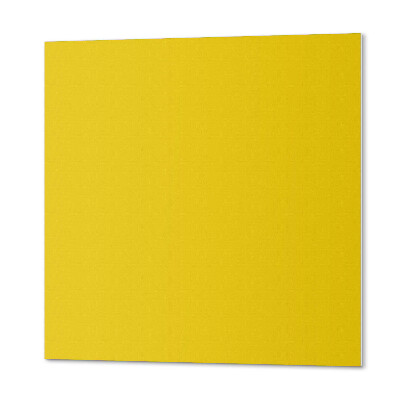 Wall panel square Warm Shade of Yellow