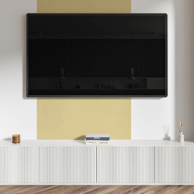 Wall paneling Sunny pastel yellow
