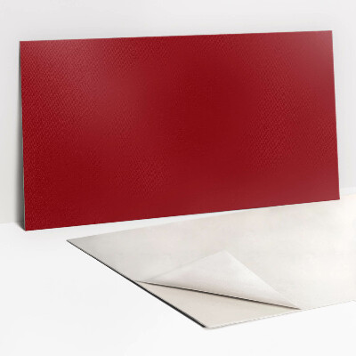 Wall paneling Red color