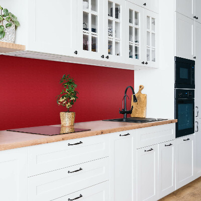 Wall paneling Red color