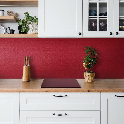Wall paneling Red color