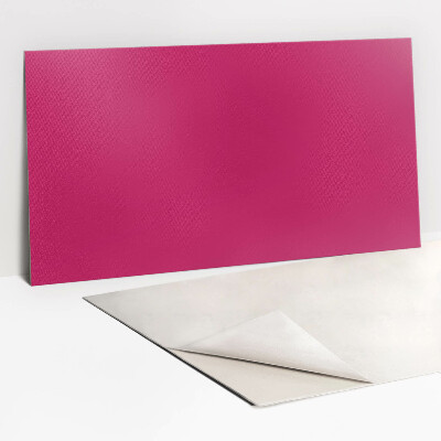 Wall paneling Pink color