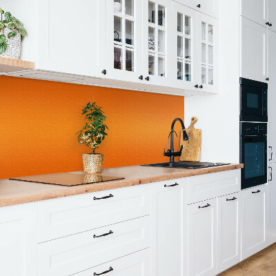 Wall panel Orange color