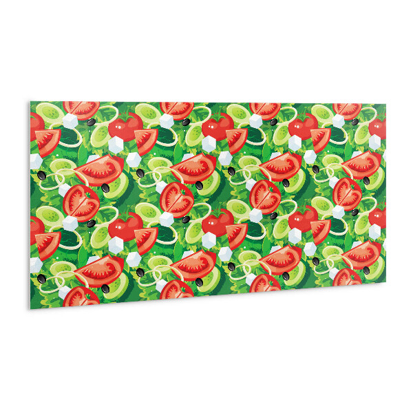 Wall panel Colorful vegetables