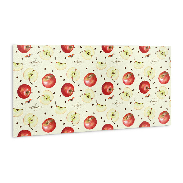 PVC wall panel Red apples