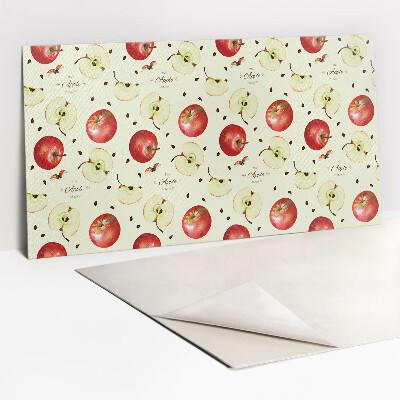 PVC wall panel Red apples