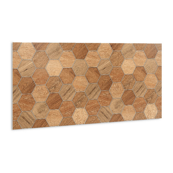 PVC wall panel Wooden geometry