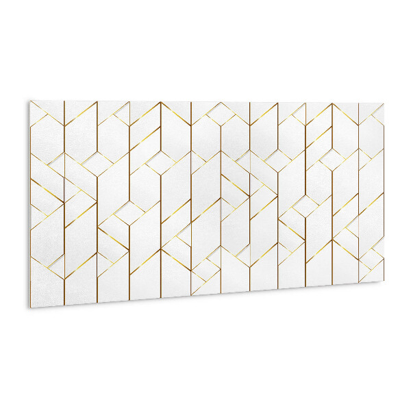 PVC wall panel Fashionable golden lines