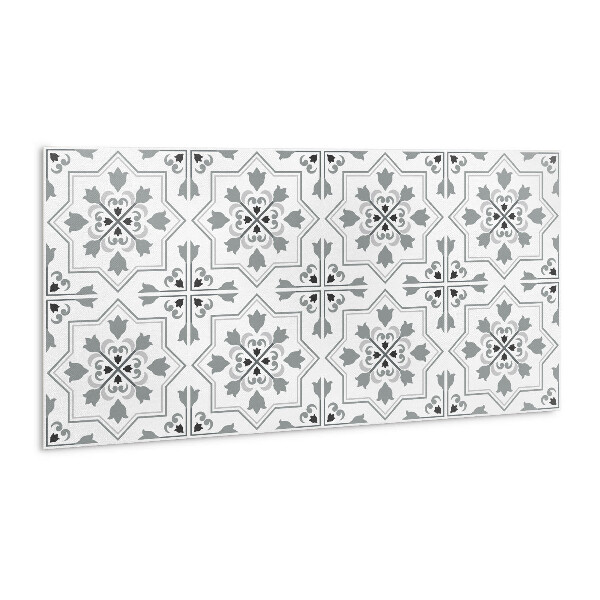 Wall panel Gray ornament