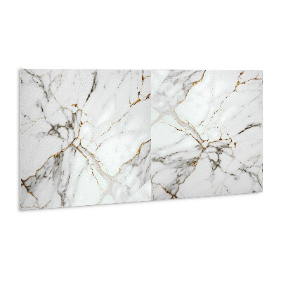 Wall paneling Fashionable marble and gold