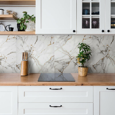 Wall paneling Fashionable marble and gold