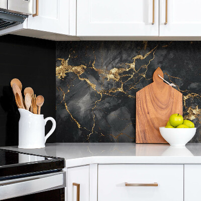 Wall paneling Marble stone and gold