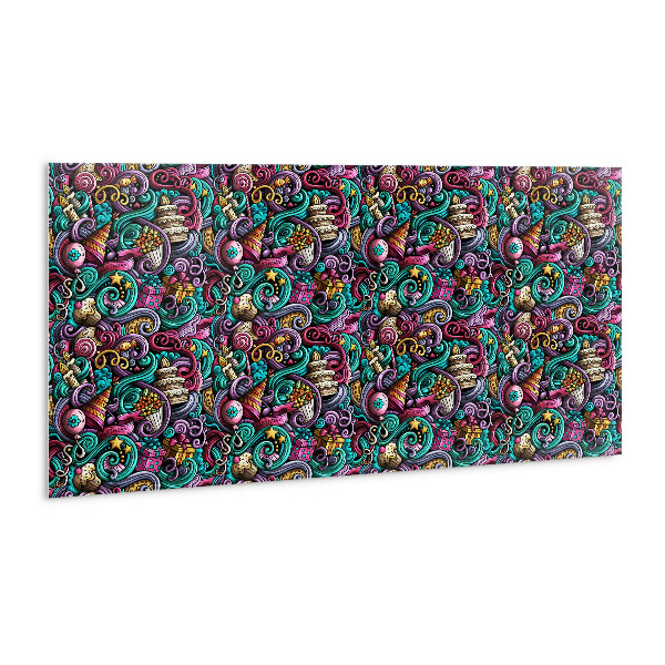 Wall panel Abstract birthday accessories