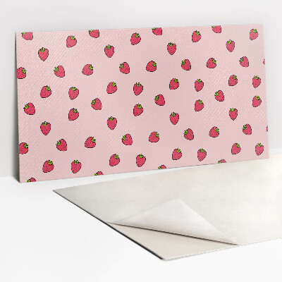 Wall paneling Strawberries