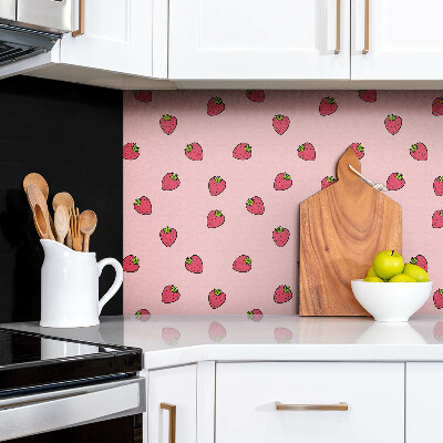 Wall paneling Strawberries