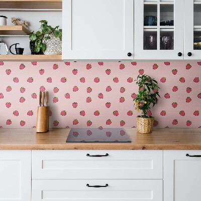 Wall paneling Strawberries