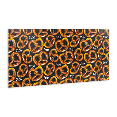 Wall paneling Cartoon pretzels