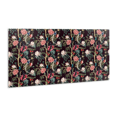 Wall paneling Fashionable flowers