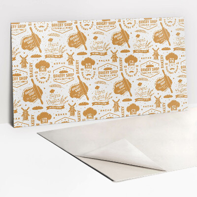 Wall paneling Bakery theme