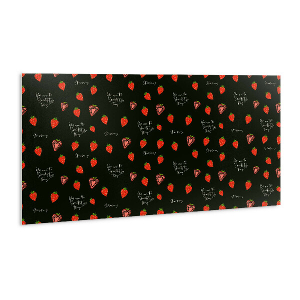 Wall panel Strawberries