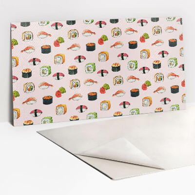 Wall panel Cartoon sushi