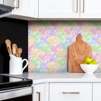 Wall panel Colourful cookies