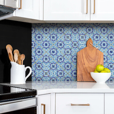 Wall paneling Tiles with a Portuguese motif