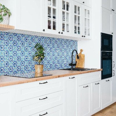 Wall paneling Tiles with a Portuguese motif