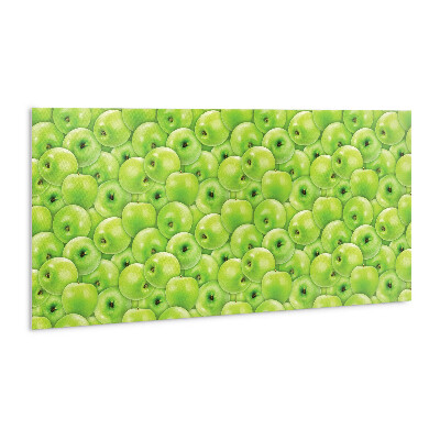 Wall paneling Green apples