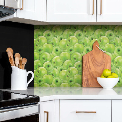 Wall paneling Green apples