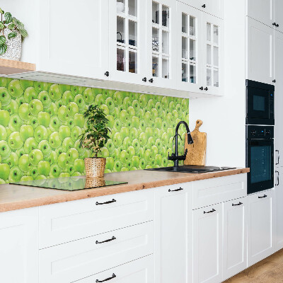 Wall paneling Green apples