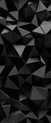 Roller blind Black origami