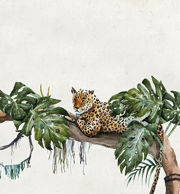 Blind for window Cheetahs on a branch