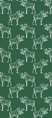 Roller blind Green elks