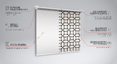 Roller blind Interlacing