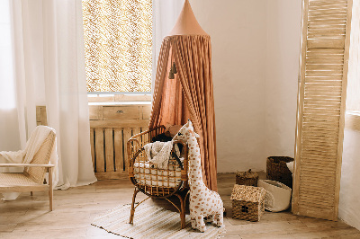 Daylight roller blind Golden leaves