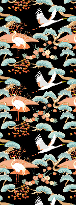 Kitchen roller blind Flying heron