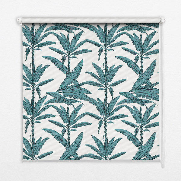 Roller blind Palm leaves