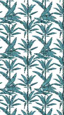 Roller blind Palm leaves