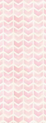 Roller blind Pink zigzags