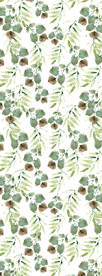 Window blind Green leaves