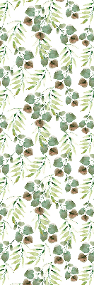 Window blind Green leaves